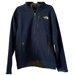 The North Face Apex Bionic Jacket Blue Men’s Large Windproof Softshell